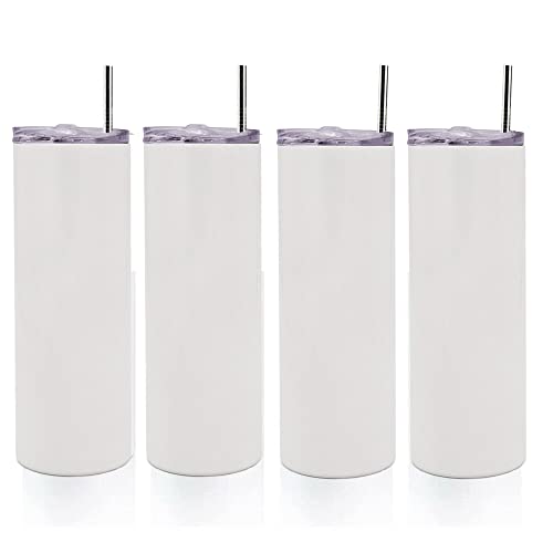 20 oz Stainless Steel Insulated Tumbler White (25PCS) K573741