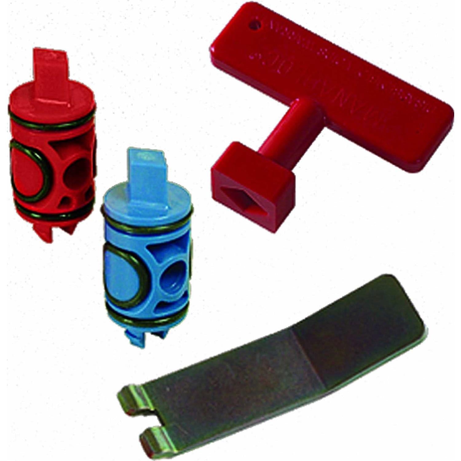 Red and Blue Valve Stem Replacement Kit V285