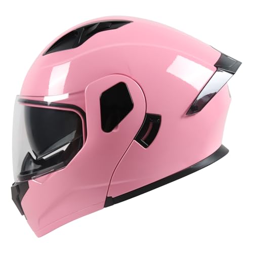 Dual Visor Flip up Modular Full Face Helmet C3665