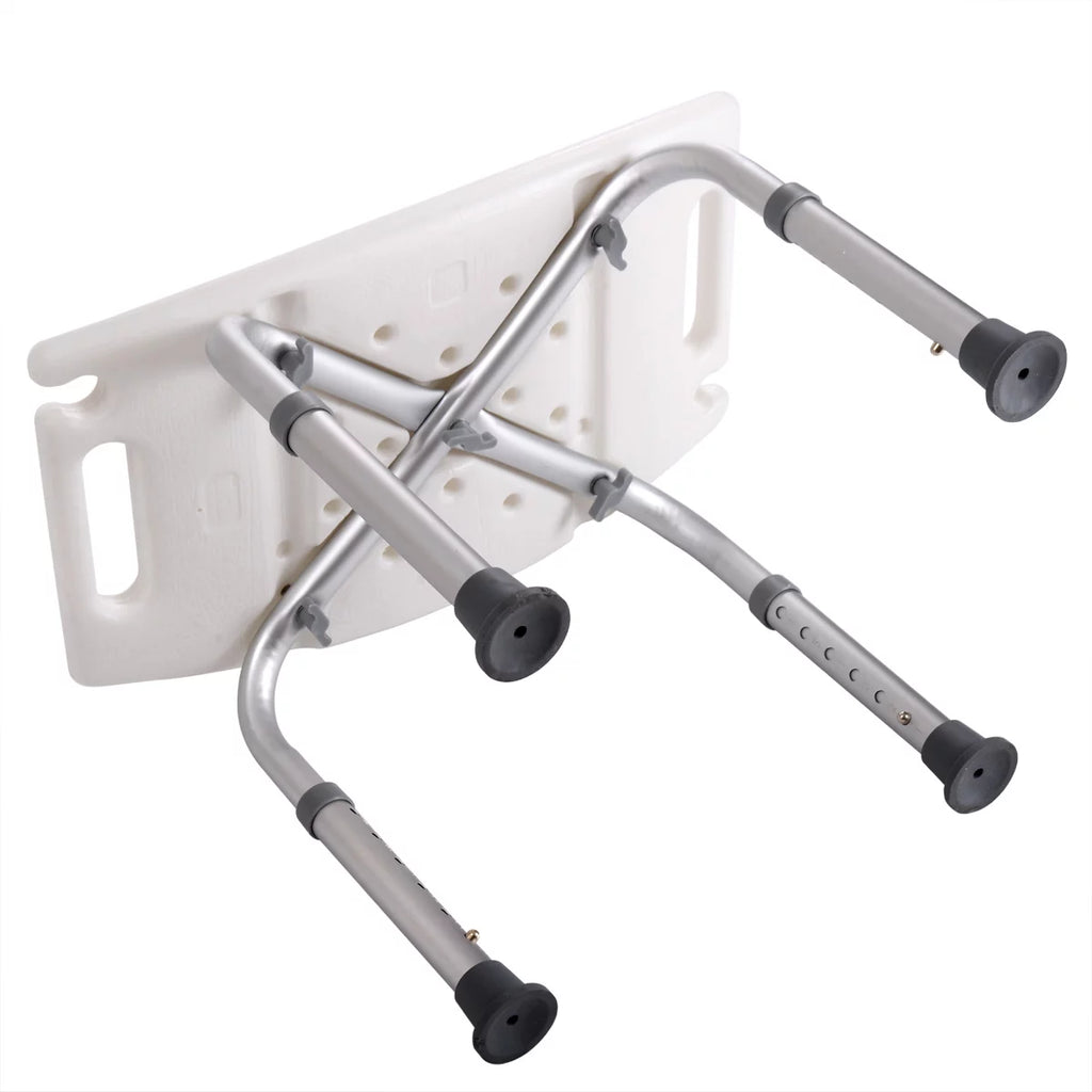 White 6 Adjustable Height Bath Shower Chair A800