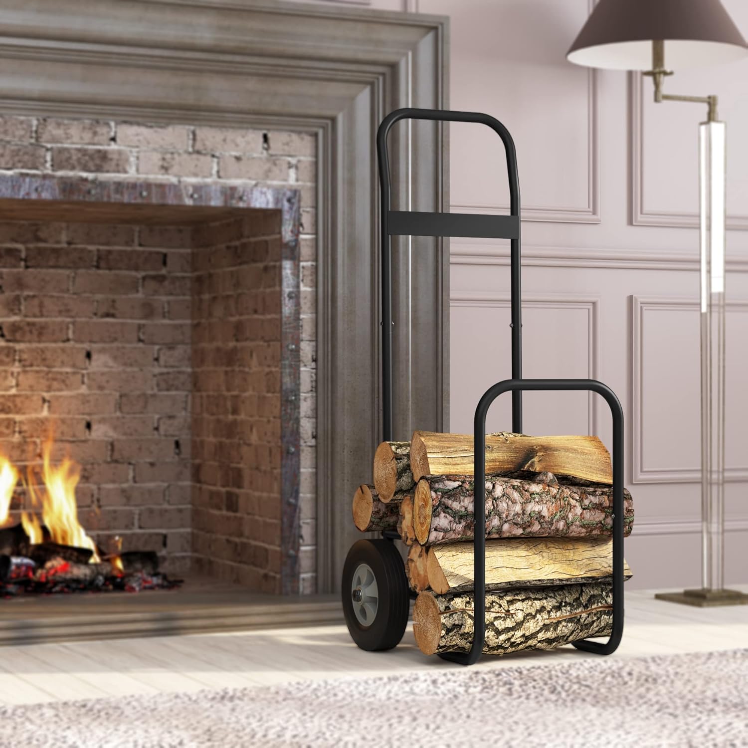 Firewood Log Cart Carrier P7012