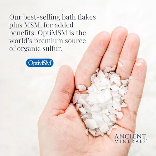 Magnesium Bath Flakes with OptiMSM (1.65 lb) T786