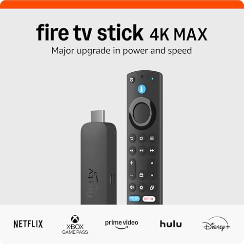 Fire TV Stick 4K Max streaming device supports Wi-Fi 6E V68356
