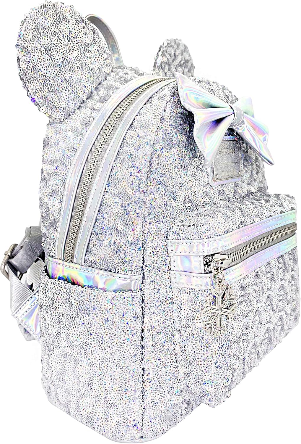 Disney Holographic Sequin Minnie Mini Backpack J49623