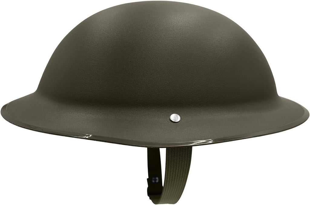Olive Drab Green Lightweight Plastic British Army Helmet H926096
