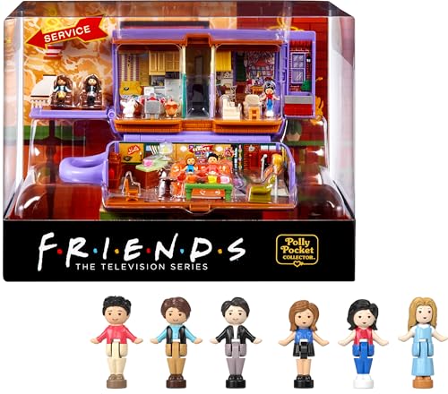 Compact Playset with 6 Character Dolls & 9 Accessories, Coffee Cup Exterior W350
