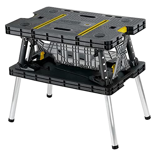 Folding Work Table with Clamps S804
