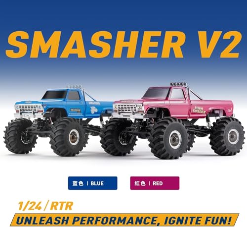 Blue 1/24 RC Crawler Monster Truck 4x4 N566