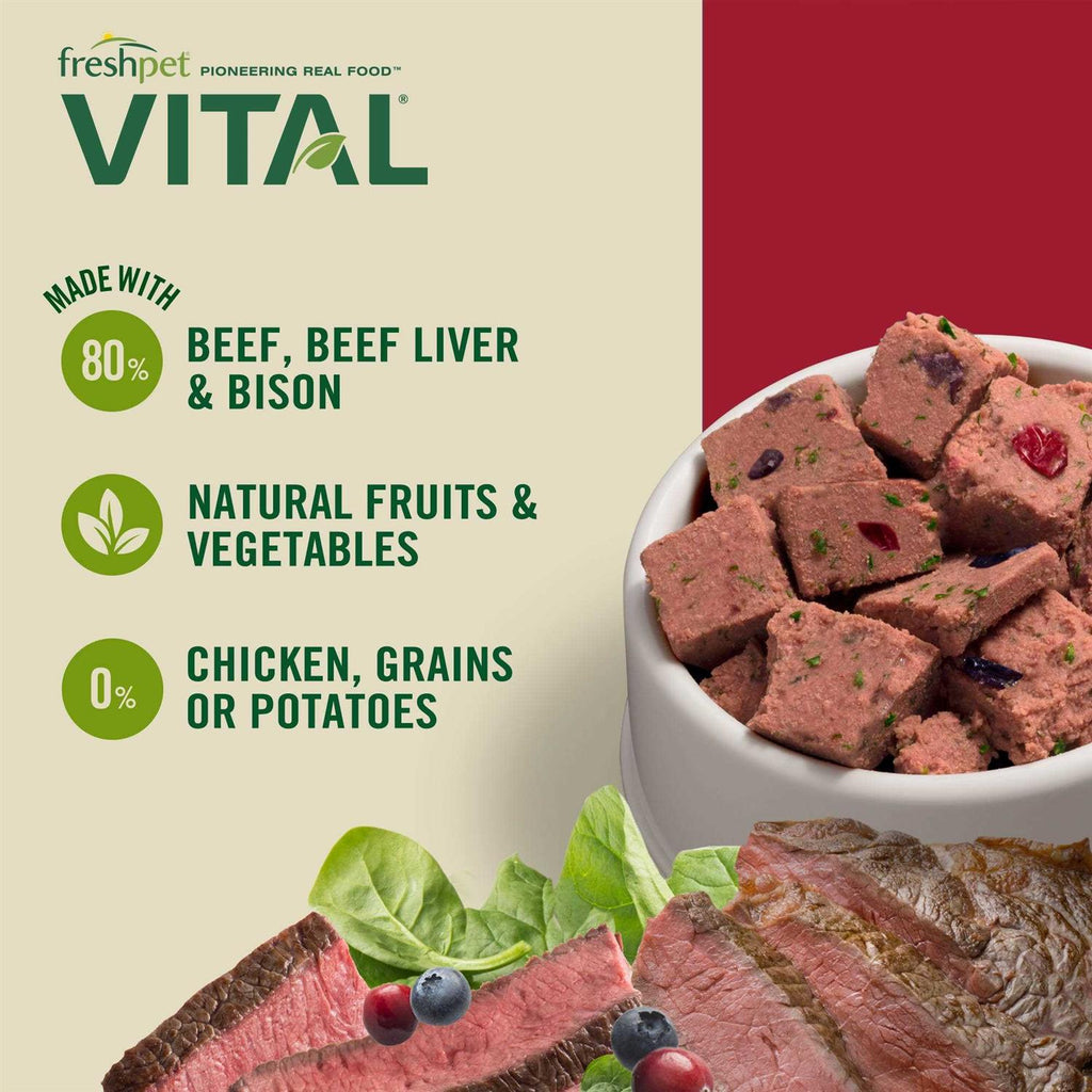 Grain-Free Beef & Bison Fresh Dog Food P440619