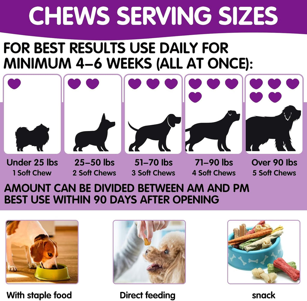 Duck Flavor Probiotic Dog Chews 120 Soft Chews X9969