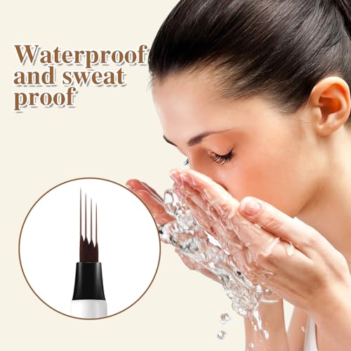 4 Tip Microblade Brow Pen (Light Brown) M4655