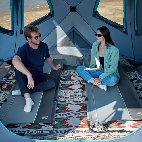 Lightweight Aluminum Camping Cot with Carry Bag W188