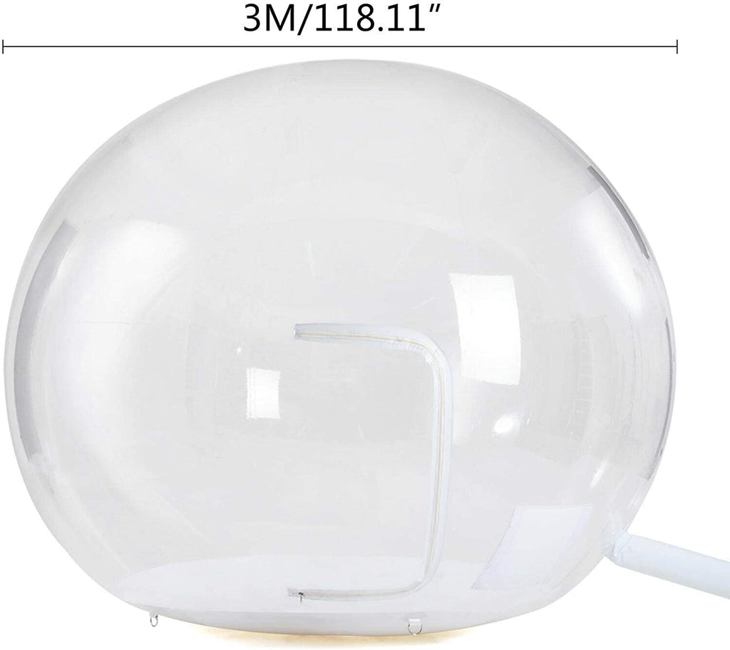 9.8ft Inflatable PVC Clear Dome Camping Tent O309
