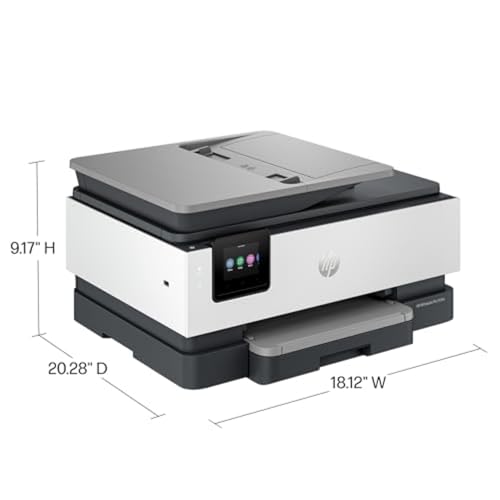 OfficeJet Pro 8135e Wireless All-in-One Color Inkjet Printer, Print, Scan, Copy, Fax, ADF, Duplex Printing F711958