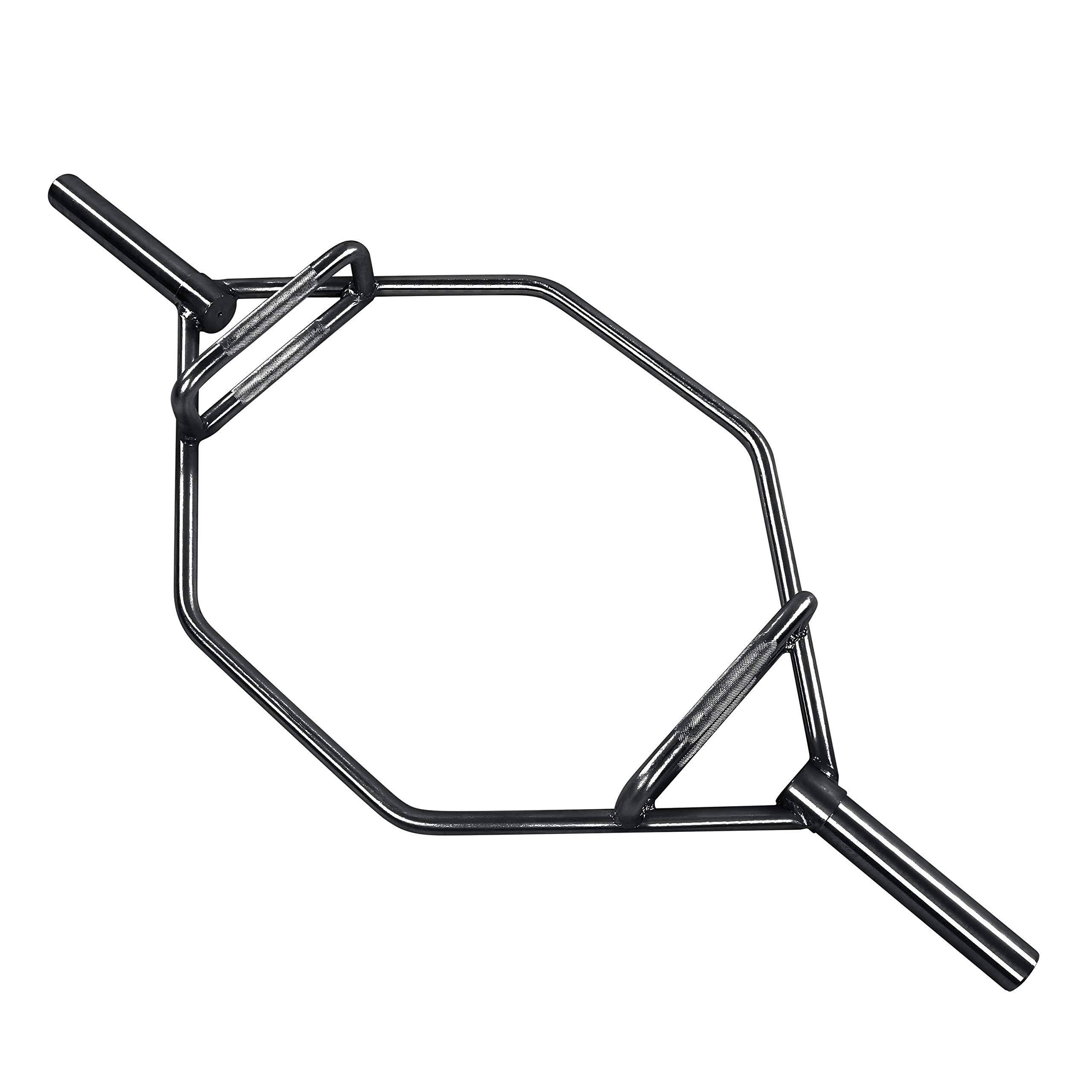 Black 2-Inch Hex Weight Lifting Trap Bar M277574