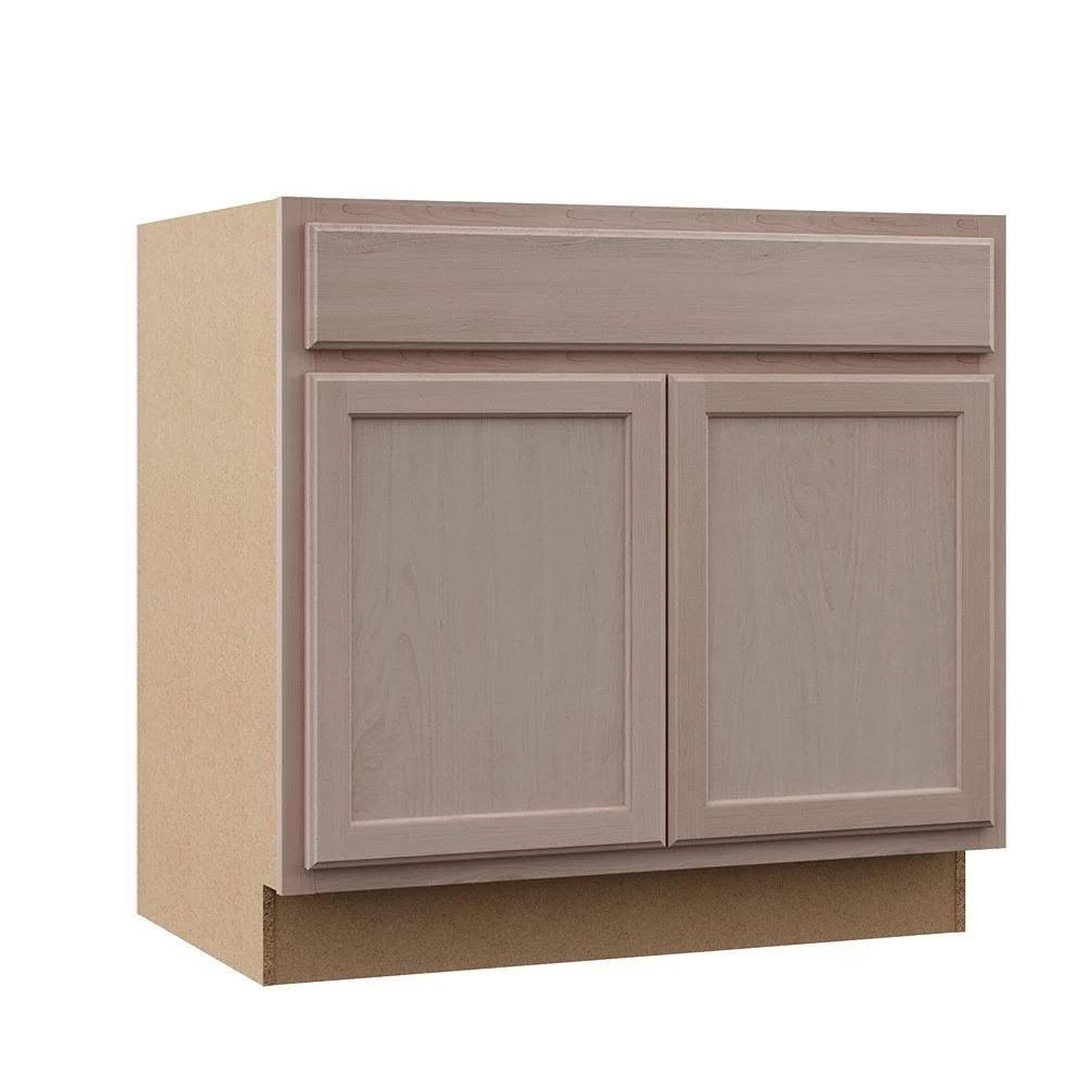 Unfinished Beech Base Kitchen Cabinet W352