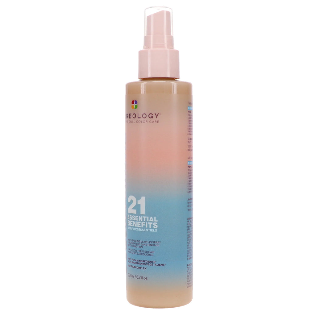 21 Essential Benefits Multi-Tasking Leave-In Spray 6.7 oz K8438