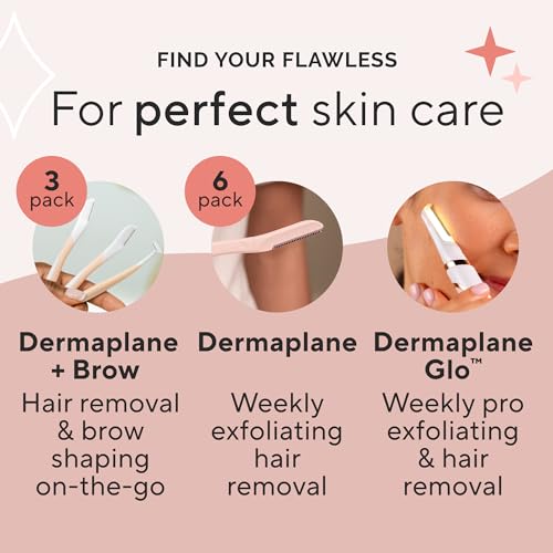 6 Count Facial Exfoliator and Hair Remover P807231