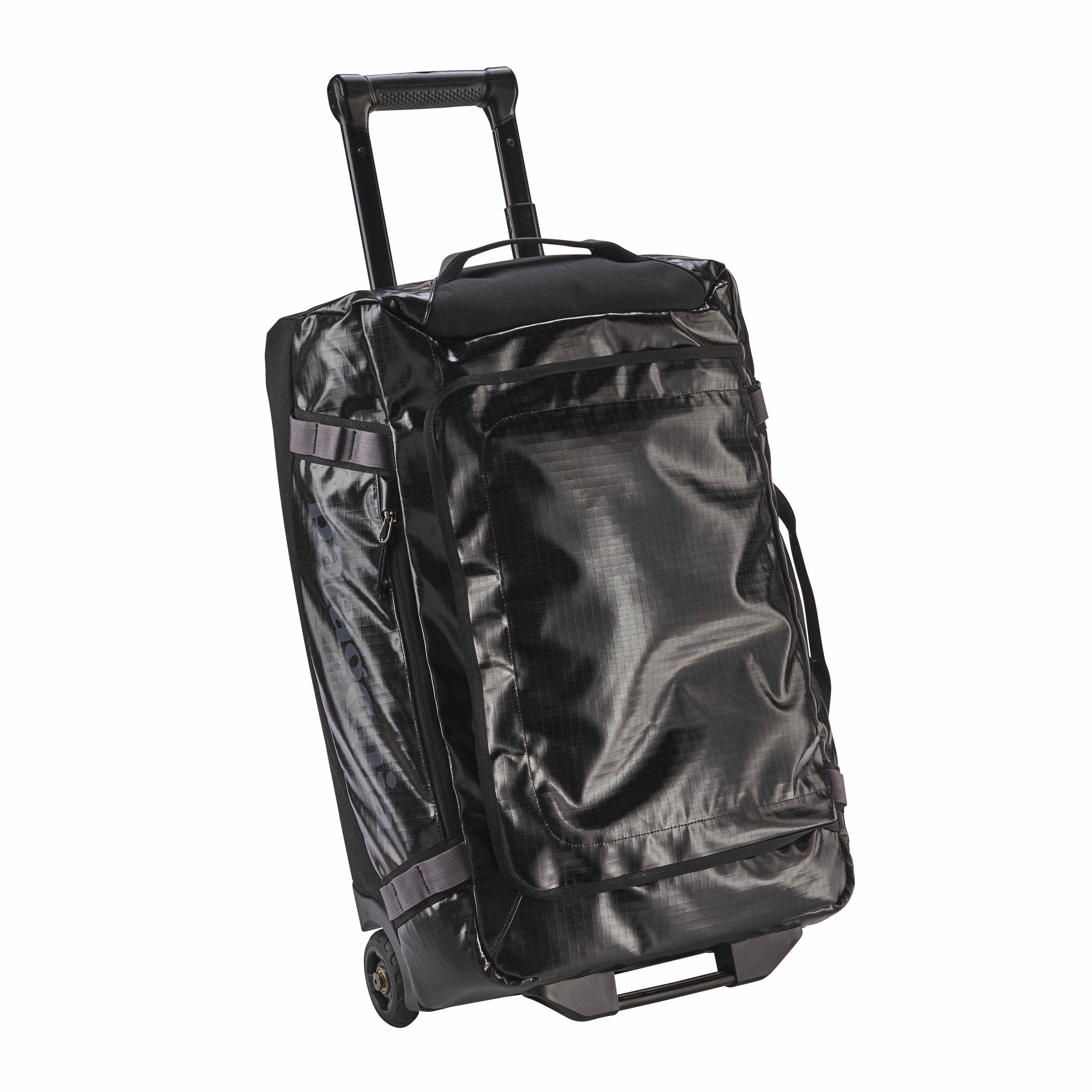 Black 40 Liters Wheeled Duffel Z1134
