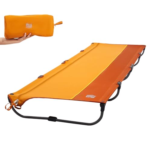 Lightweight Aluminum Camping Cot with Carry Bag W188