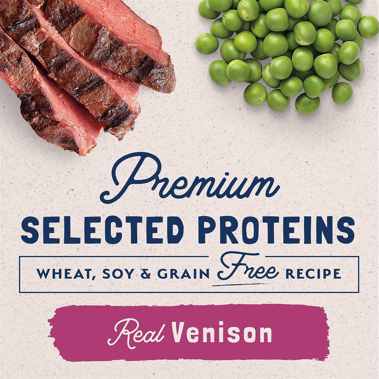 Limited Ingredient Grain Free Green Pea & Venison Dry Cat Food C9343