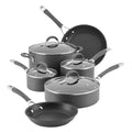 7.5 Quart Gray Hard Anodized Nonstick Stockpot with Lid X190382