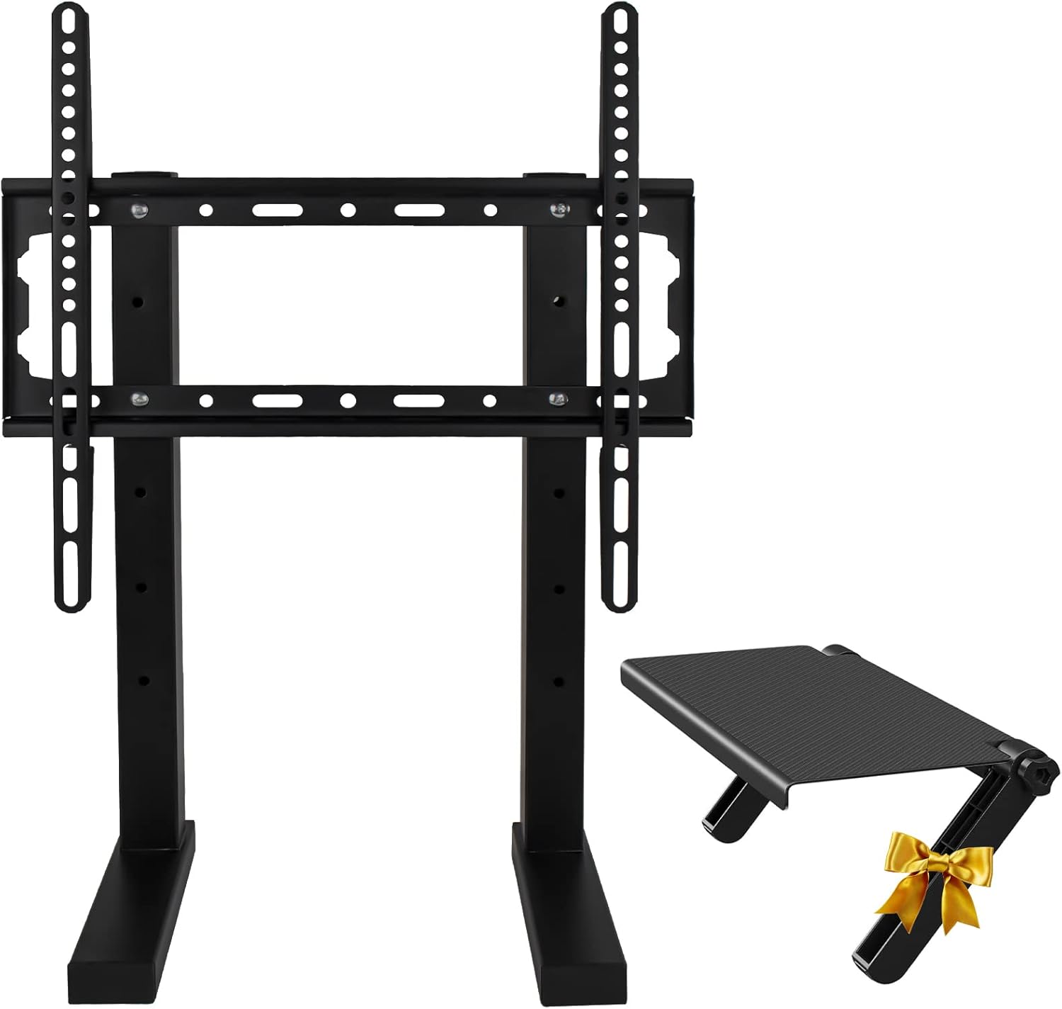 TV Stand Base Replacement with Mount Screen Top Shelf T244