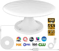 White 720° Omni Directional Digital HD TV Antenna with 35ft Cable H41218