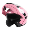 Dual Visor Flip up Modular Full Face Helmet C3665