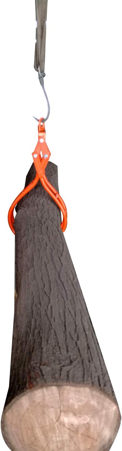 28" 4 Claw Heavy Duty Solid Steel Log Lifting Tongs M9102