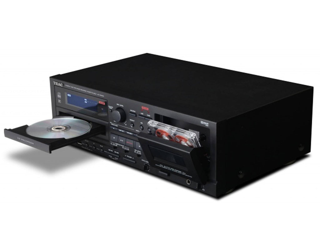 Black CD Player Cassette Recorder U5762