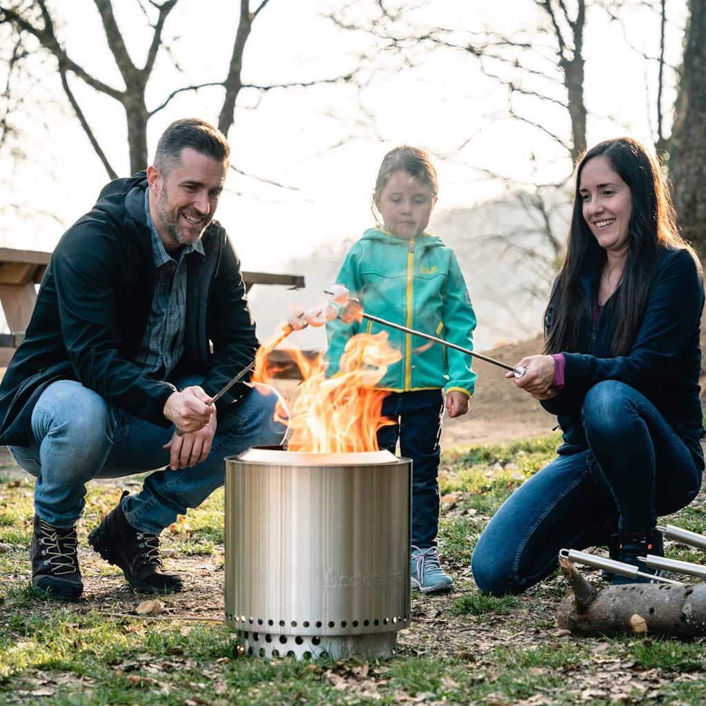Portable Stainless Steel Outdoor Fire Pit O675929