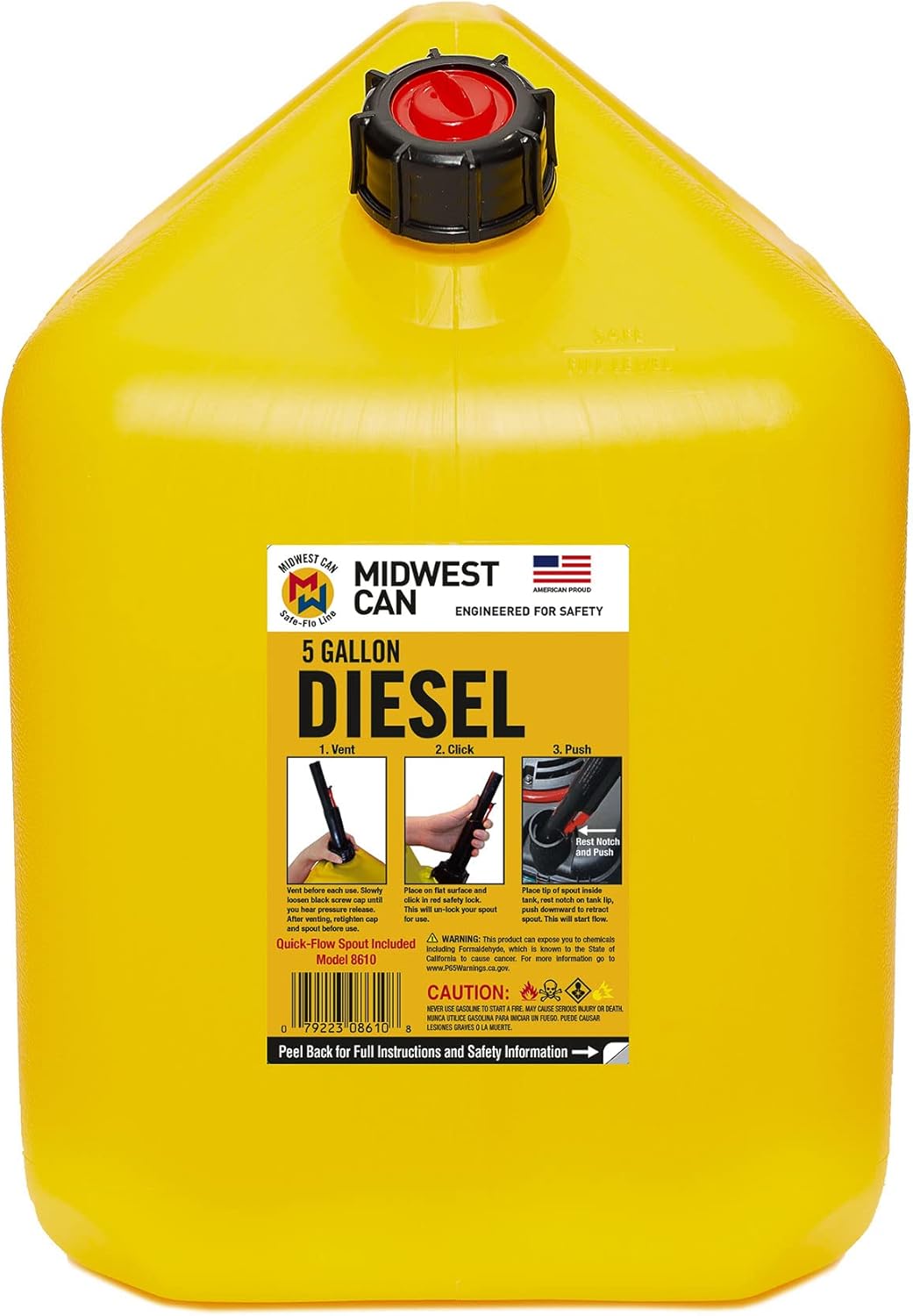 5 Gallon Diesel Can Q168