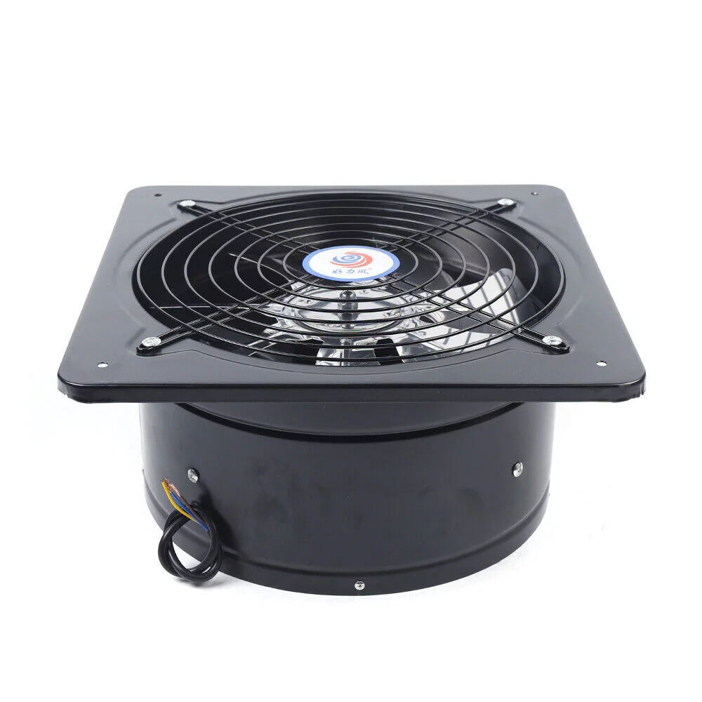 12" Wall Mounted Kitchen Bathroom Exhaust Fan L361