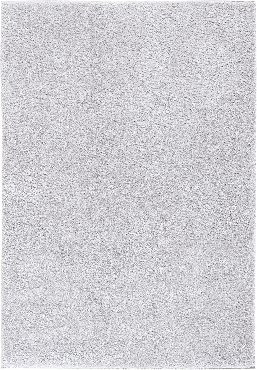 Light Grey 8' x 10' Shag Area Rug X985