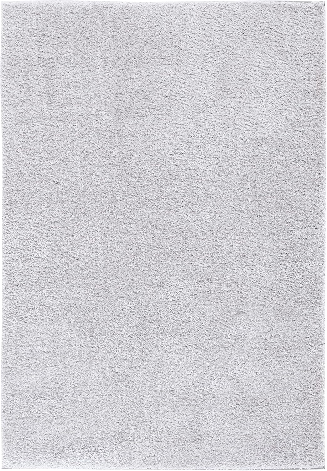 Light Grey 8' x 10' Shag Area Rug X985