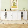 Gray Solid Wood Murphy Cabinet Wall Bed With Storage and Bookcase Headboard E385
