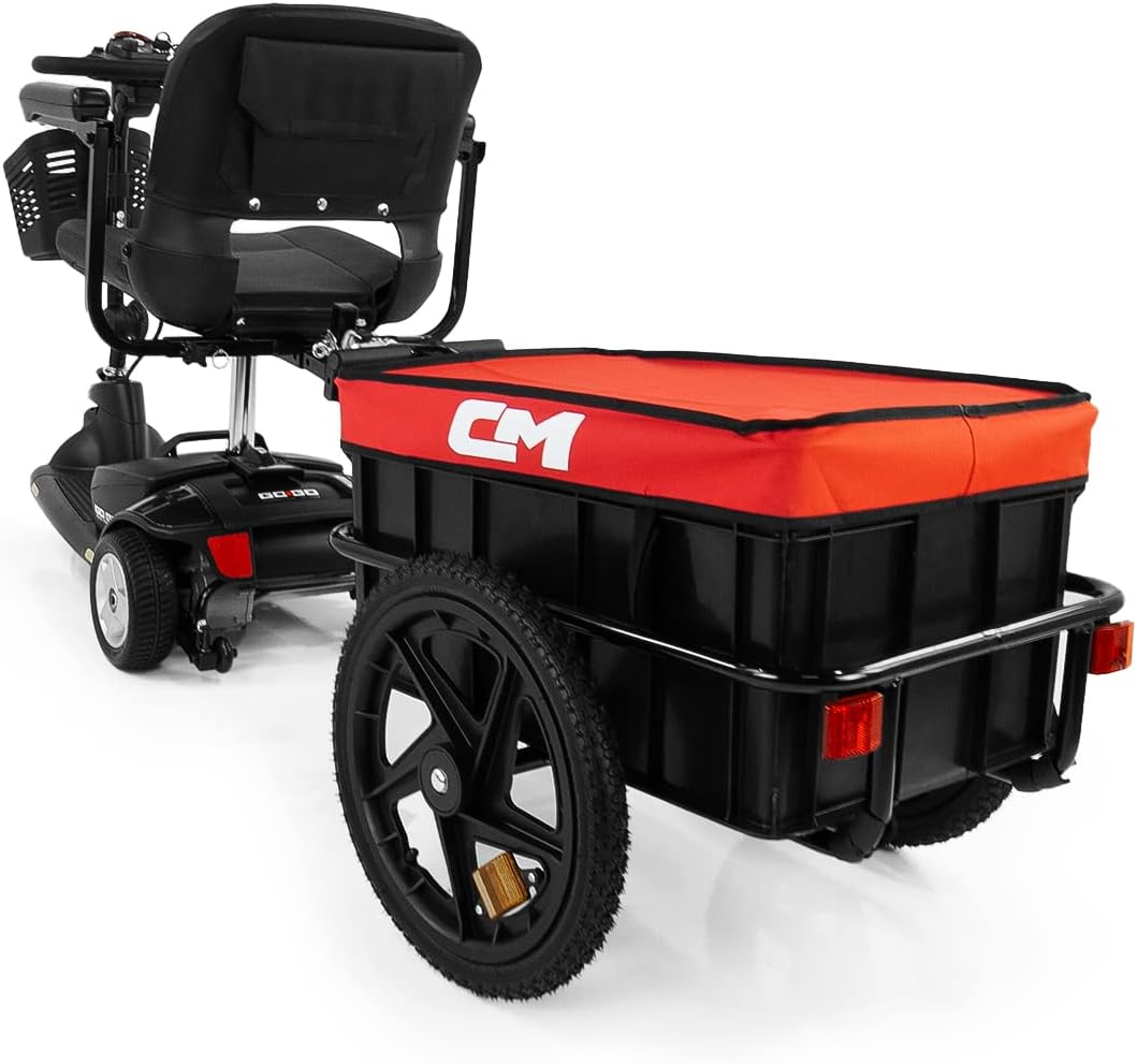 Heavy Duty Scooter Trailer with Large Tires K88378