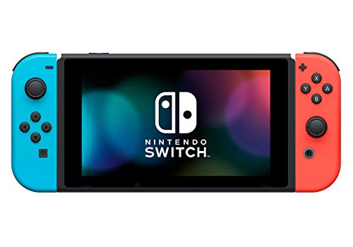 Black Nintendo Switch Game Console with Blue Red Joycon X55817