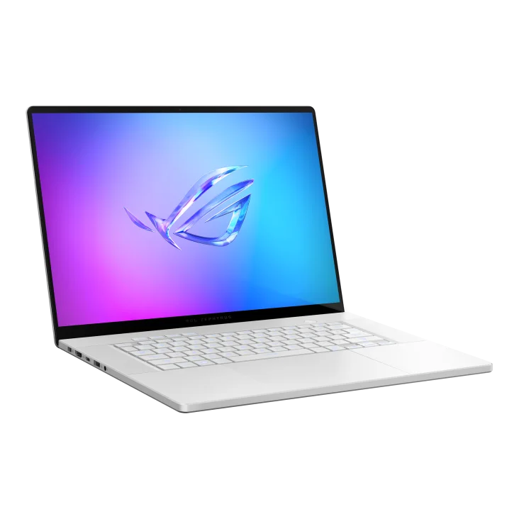 Platinum White 16" WQXGA 240Hz OLED Gaming Laptop, Intel Core Ultra 9 285H, 64GB RAM, 2TB SSD, NVIDIA GeForce RTX 5080 16GB, Windows 11 Pro A73834