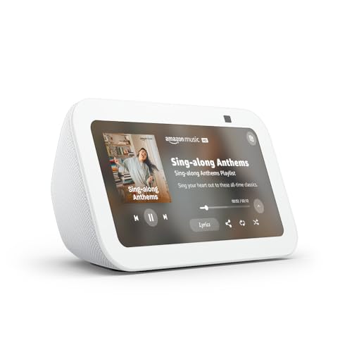 Glacier White Amazon Echo Show 5 Smart Display P129642