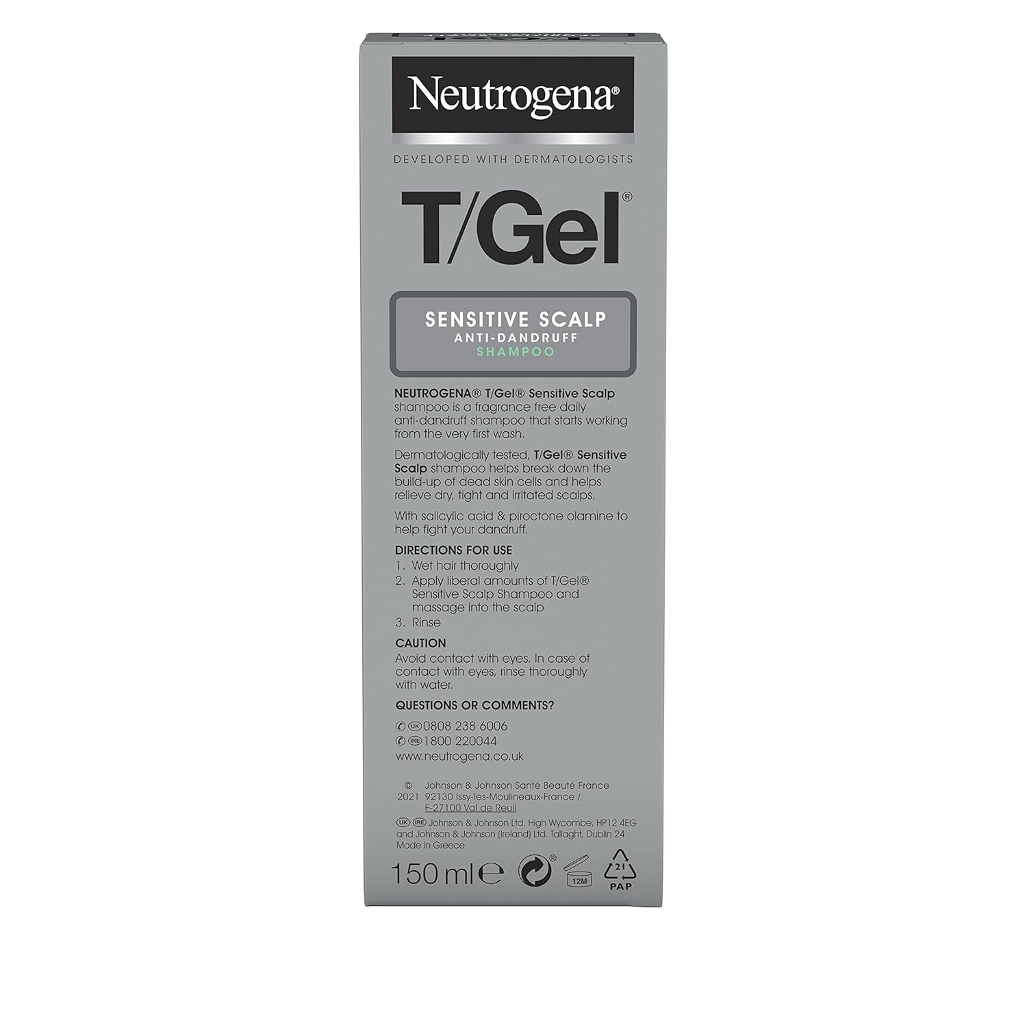 Anti-Dandruff Shampoo, 150 ml T37005