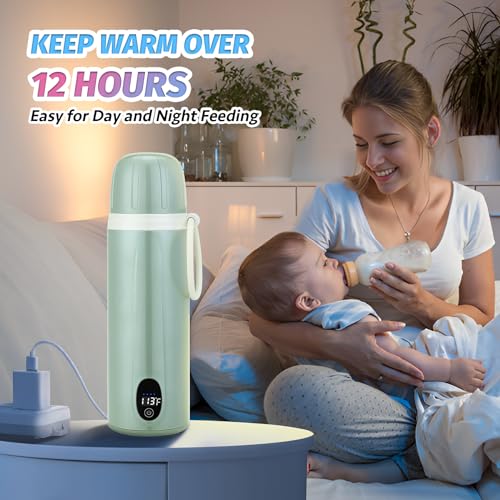 14 Ounce Pink Portable Water Warmer H9239