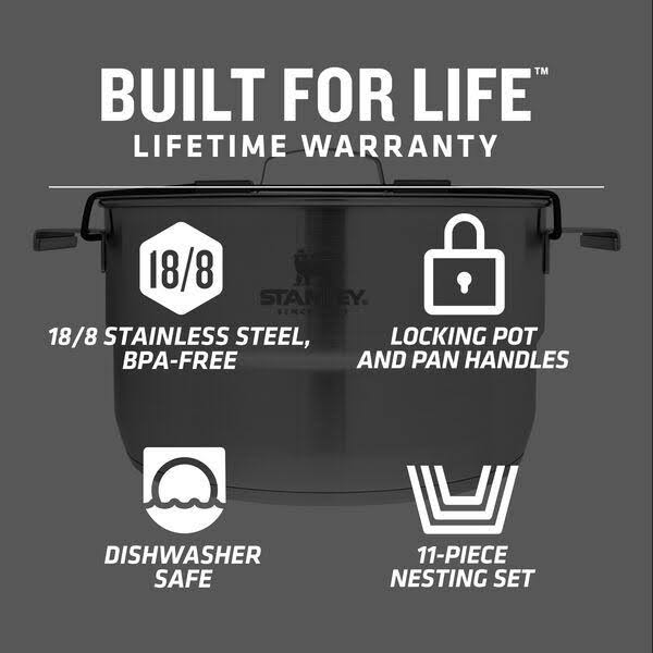 Even-heat Camp Pro Cook Set G72373