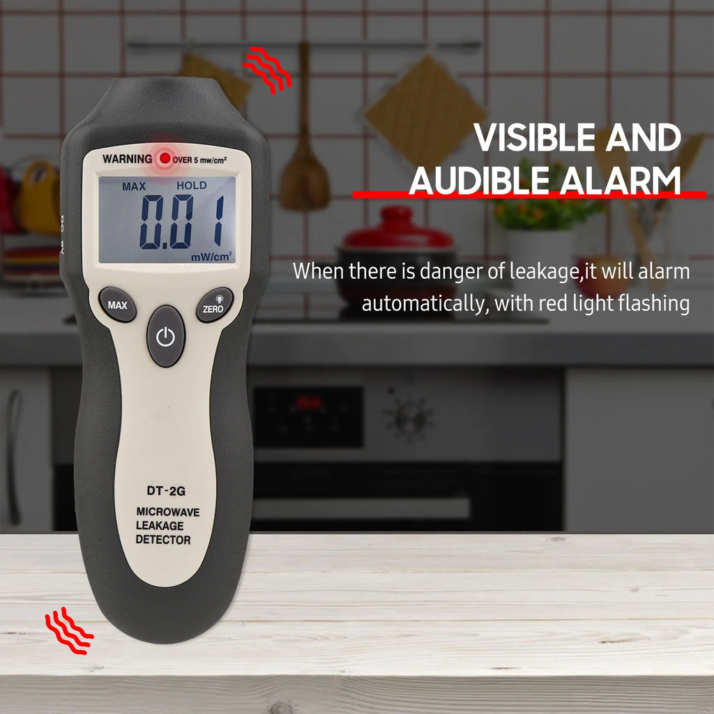 Handheld Microwave Leakage Detector with Digital LCD Display P2818