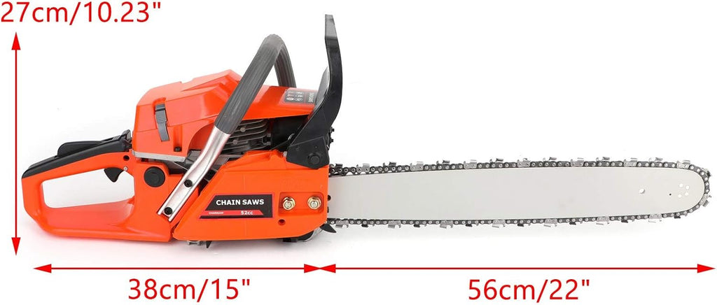 22 Inch 52cc Gas Chainsaw K38553
