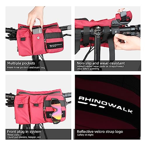 Red Bike Handlebar Bag O800