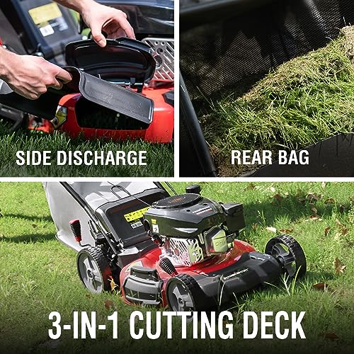 21in Gas Push Lawn Mower with 3-in-1 Mulch G202073