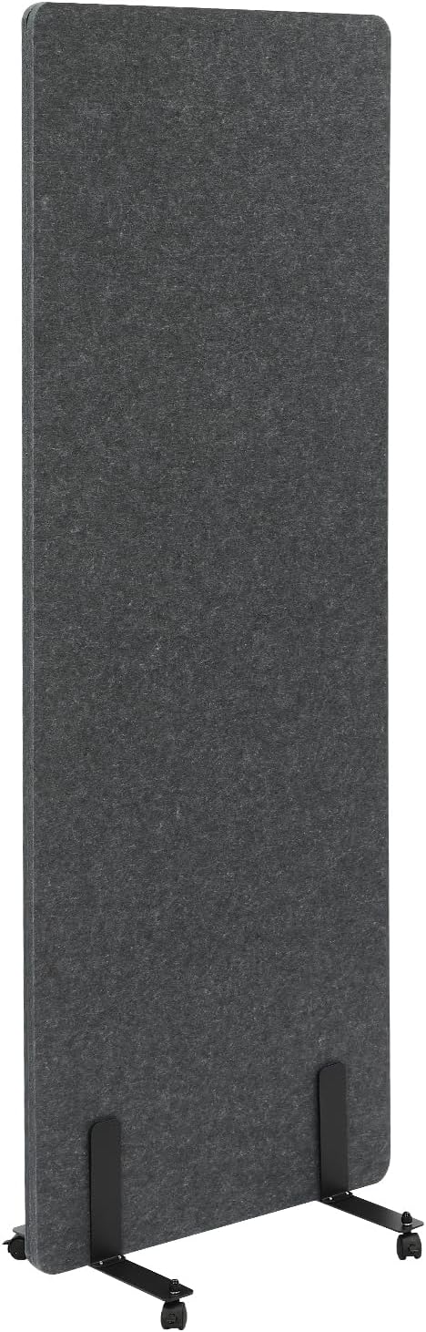 Dark Gray Freestanding Acoustic Room Divider Panel H318
