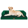 Large Dark Grey Orthopedic Dog Bed with Removable Cover G9834